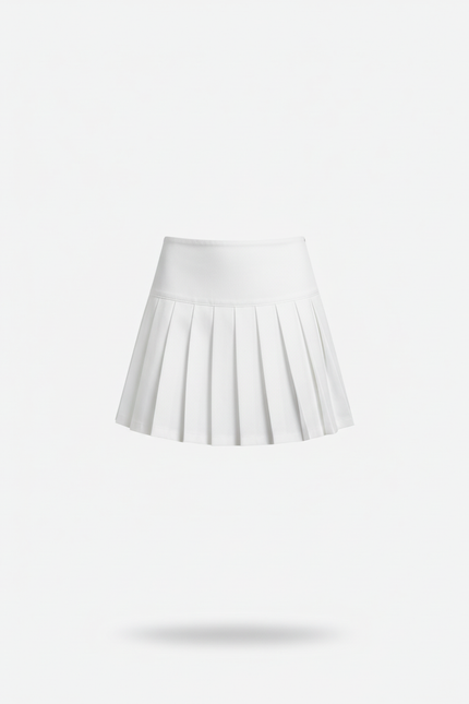 Jupe Plissée blanche mini mignonne