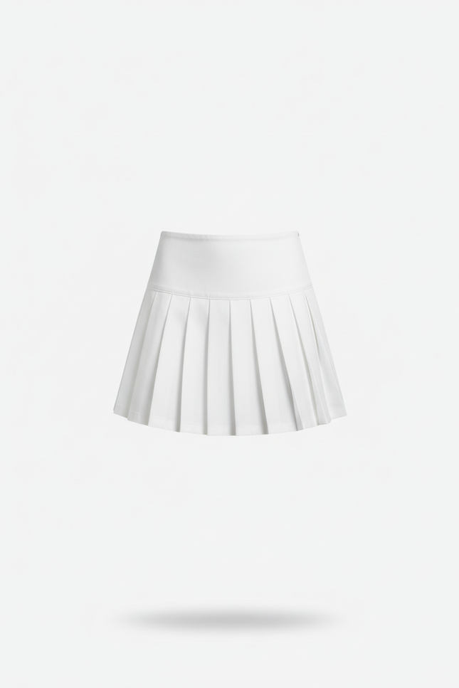 Jupe Plissée blanche mini mignonne