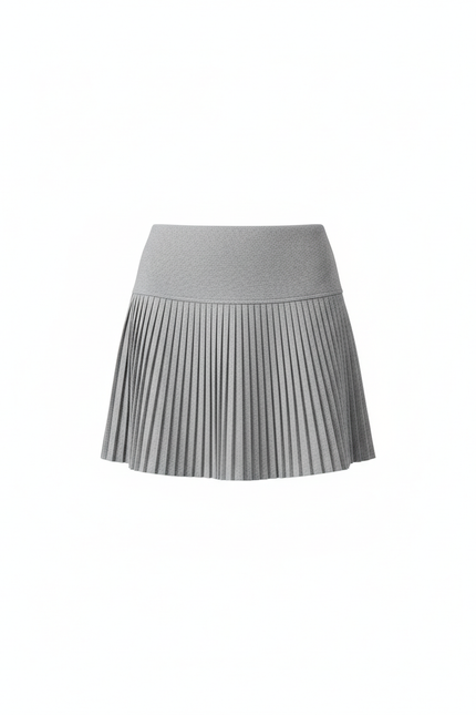Jupe Plissée gris mini tennis