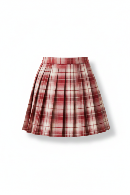 Jupe Plissée Écossaise JK Chic
