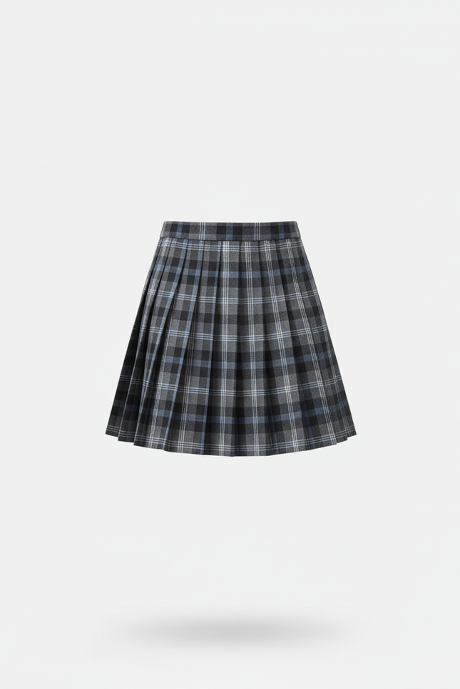Jupe Plissée Écossaise Mini Chic