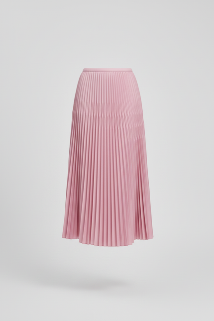 jupe midi plissée femme